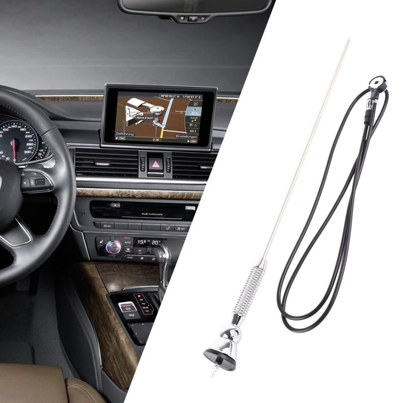 Gorgeri for Vintage Antenna Gorgeri Car Antenna, 18.5" Universal Car Roof Radio AM/FM Aerial Antenna 180Â°Swivel - Image 3